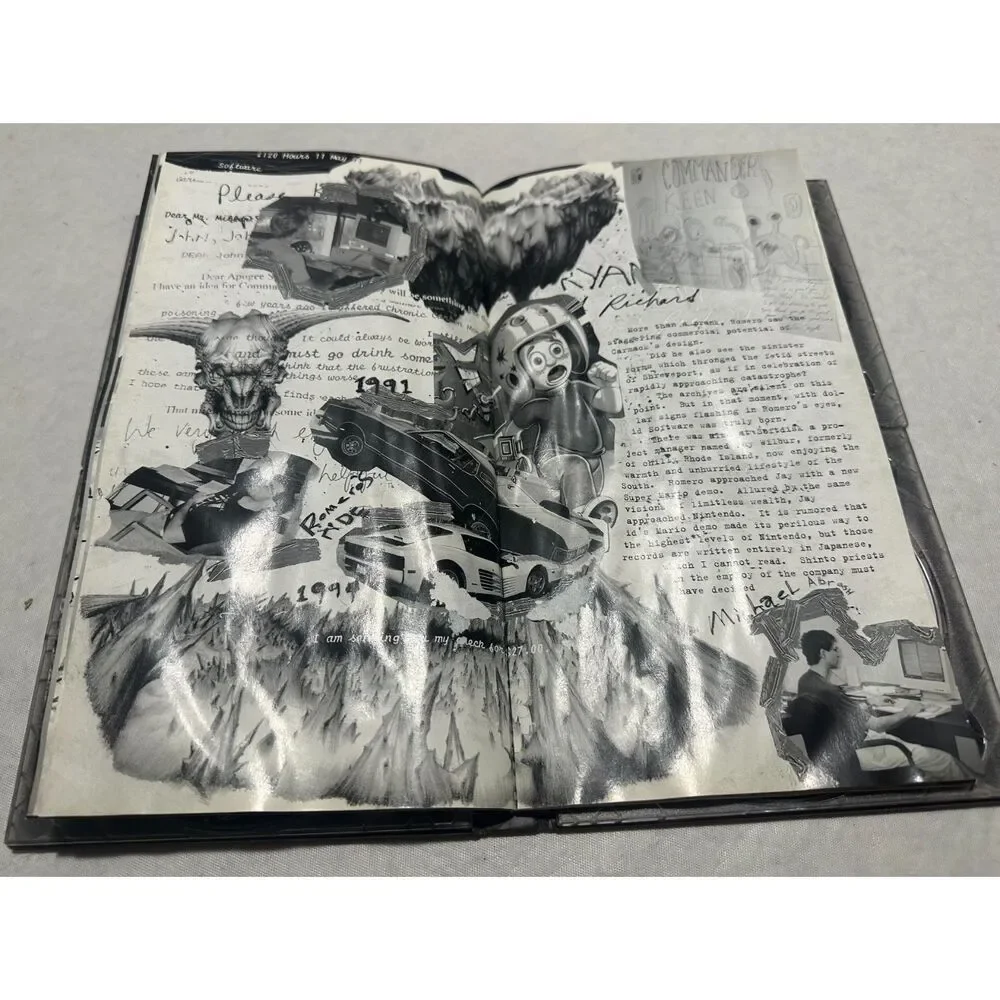 The Book of id Software Anthology 1996 Complete 4-Disc CD Set DOOM Quake Rare PC